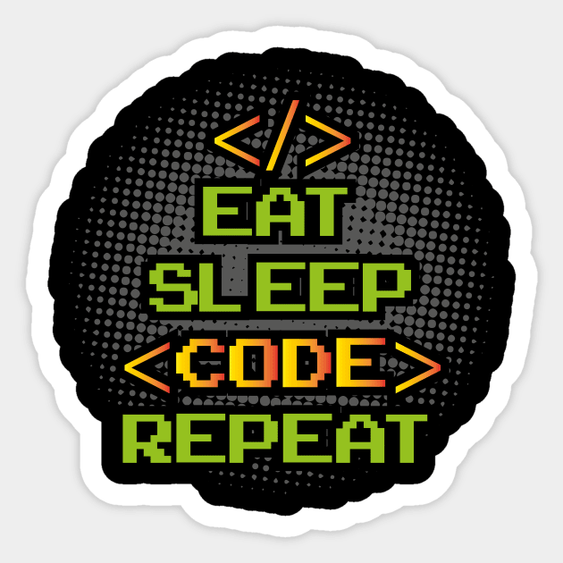 Funny Programmer Software Developer Sticker by dennex85